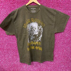 Iron Maiden No Prayer For The Dying Heavy Metal Band T-Shirt XL